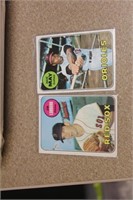 Lot of 2 1960s Baseball cards
