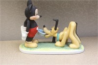 Disney Mickey mouse and dog figure