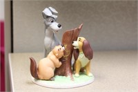 Disney Lady and the tramp figure