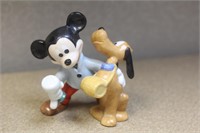 Disney Mickey mouse and dog figure