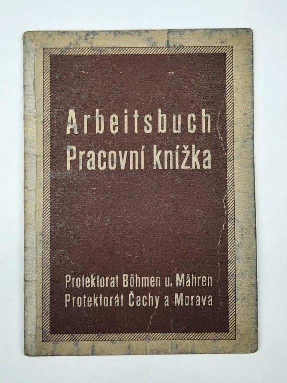1941-1945 ARBEITSBUCH BOOKLET