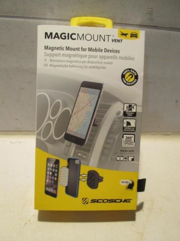 NEW MAGICMOUNT MAGNETIC PHONE MOUNT TO CAR VENT