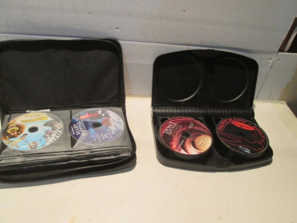 CASE WITH ASSORTED CDs