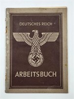 WW2 GERMAN WORKBOOK - 1943