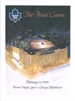 The Final Game Feb.13, 199 Maple Leaf Gardens Limi