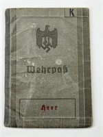 1937-43 WEHRPASS TYPE 1 WITH PHOTO