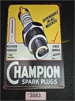 Champion Spark Plugs Tin Signs