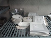 (25) ASSORTED NSMALL DISHES & GLASS BOWLS