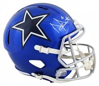 Autographed Dak Prescott Cowboys Helmet