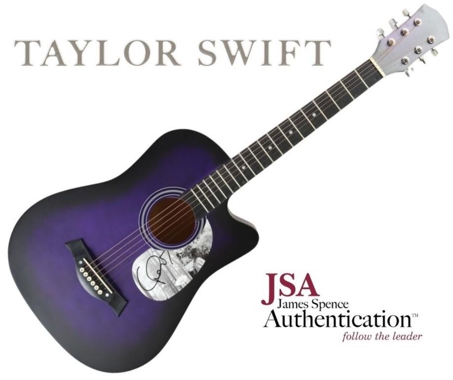 Autographed Taylor Swift Certified JSA Guitar