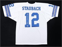 Autographed Roger Staubach Jersey