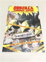 Poster: Godzilla Terrorizes Austin (B)