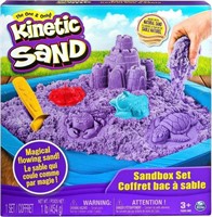 Kinetic sand sandbox set