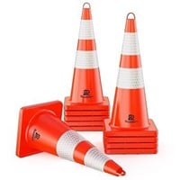 RoadHero (10 Pack) Traffic Cones 28 InSafety Cones