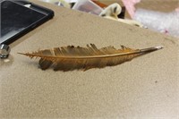 Antique Feather Pen with Nib