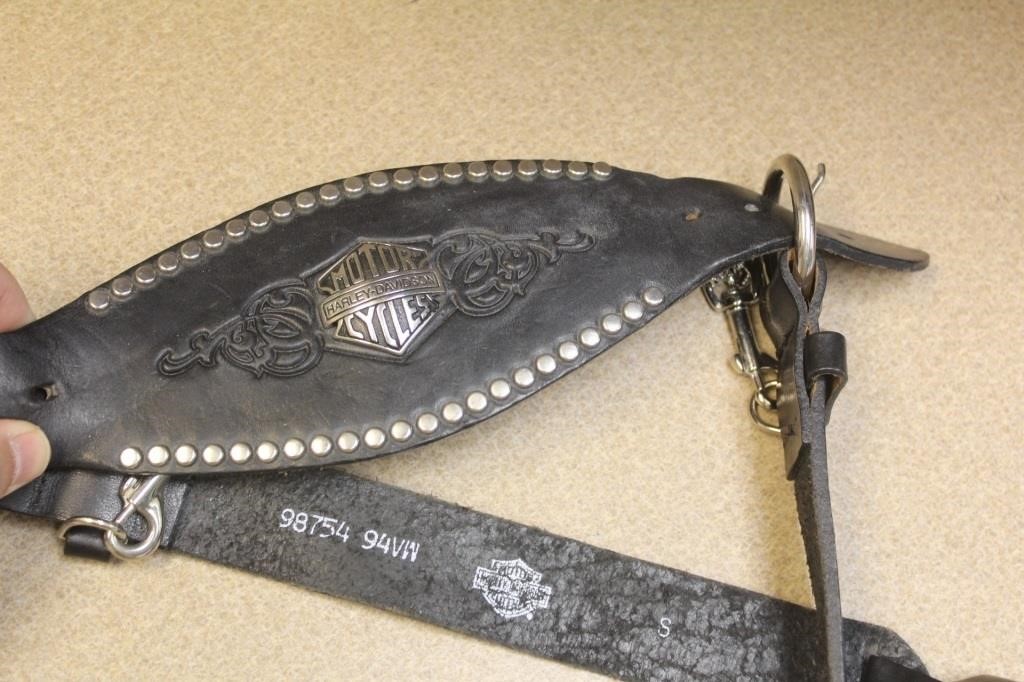 Harley Davidson Leather Belt