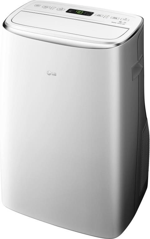 LG Dual Inverter Portable Air Conditioner, White