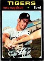 1971 Topps Baseball High #708 Russ Nagelson