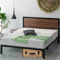 ZINUS Mory Metal Platform Bed Frame, King