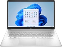 HP Silver Laptop 17.3" Full HD