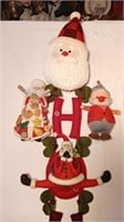 Stuffed Christmas Figures. 1950’s to Present Day