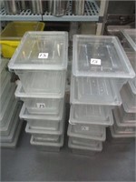 (10) CAMBRO 12" X 18" CONTAINERS