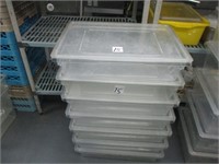 (7) CAMBRO 18" X 26" CONTAINERS