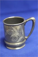 Wilcox Silverplated Etching Cup
