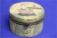 Resin Lighthouse Trinket Box