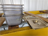 4" deep steam table stainless steel food pans (5).