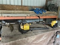 gas power trimmer and blower