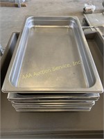 Winco 20 X 12 Stainless Steel Deep Dish Pans