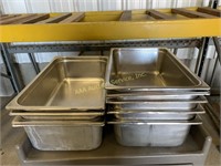 Deep Full Size Super Pans, 6in. Depth, Stainless