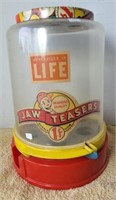JAW TEASERS BUBBLE GUM MACHINE