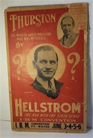 THURSTON HELLSTROM SHOW POSTER FT WAYNE INDIANA