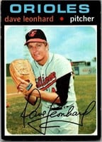 1971 Topps Baseball High #716 Dave Leonhard