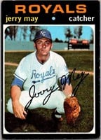 1971 Topps Baseball High #719 Jerry May