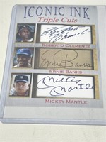 Iconic Ink Roberto Clemente Ernie Banks Mickey