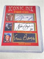 Iconic Ink Michael Jordan Walter Payton Ernie
