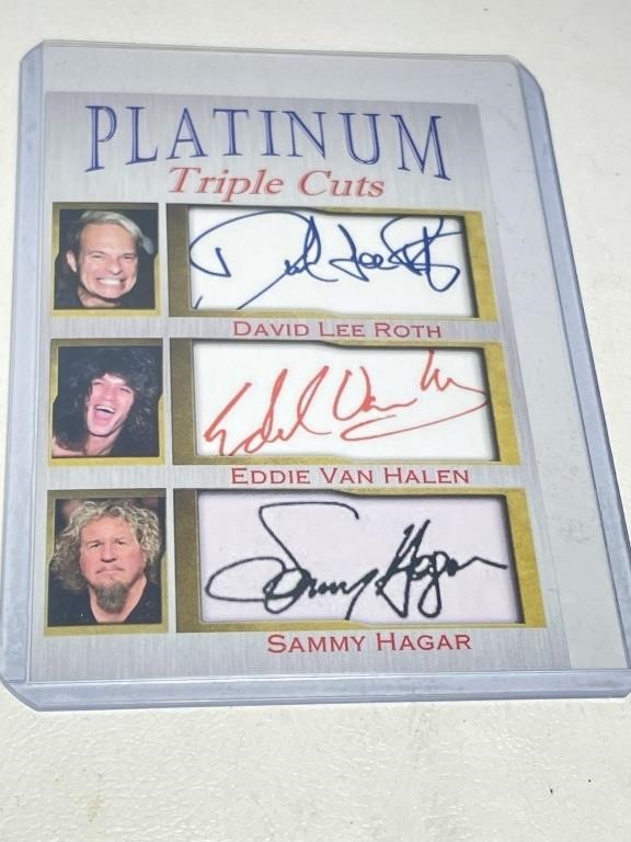 Platinum Cuts David Lee Roth Eddie Van Halen