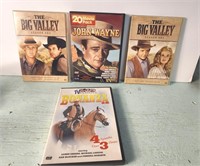 Vintage Westerns DVDs John Wayne Bonanza Big Vally