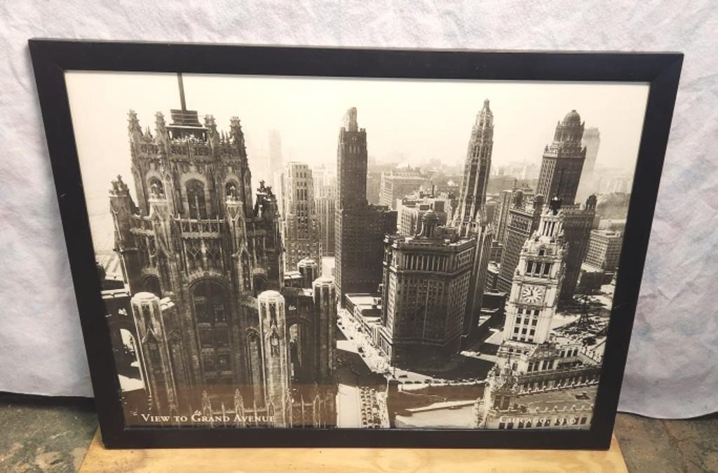 Chicago 1930 Framed Poster