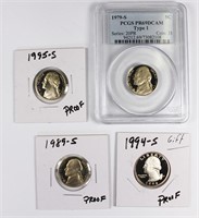 GROUP OF PROOF COINS