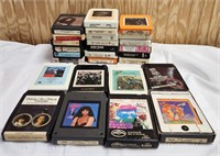 Vintage Music 8 Track Tapes Star Wars Sonny Cher