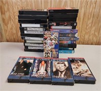 Vintage VHS Tapes Collection