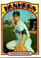 1972 Topps Baseball #441 Thurman Munson