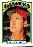 1972 Topps Baseball #510 Ted Williams