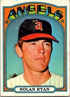 1972 Topps Baseball #595 Nolan Ryan