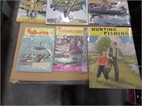7 vintage hunting and fishing books