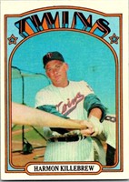 1972 Topps Baseball #51 Harmon Killebrew
